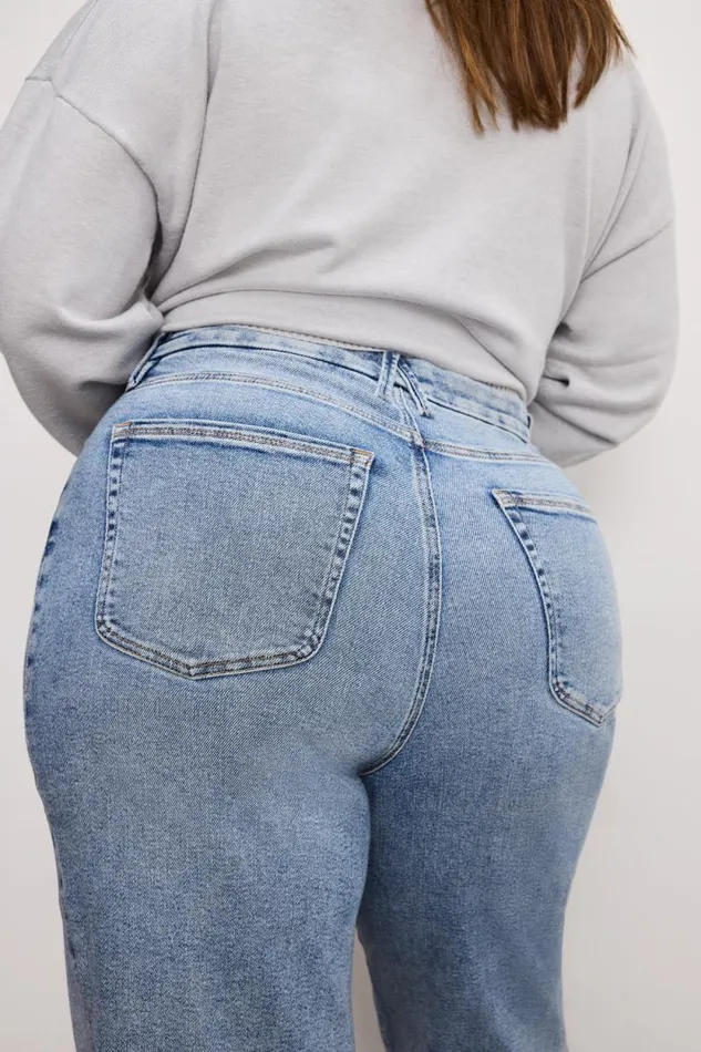Women GOOD AMERICAN Jeans GOOD WAIST PALAZZOJEANS Indigo746