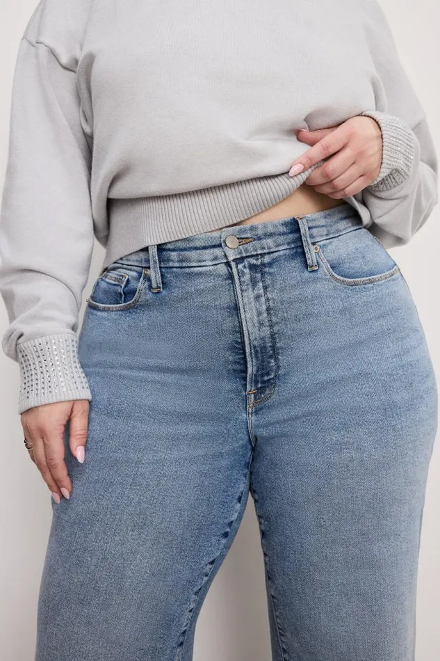 Women GOOD AMERICAN Jeans GOOD WAIST PALAZZOJEANS Indigo746