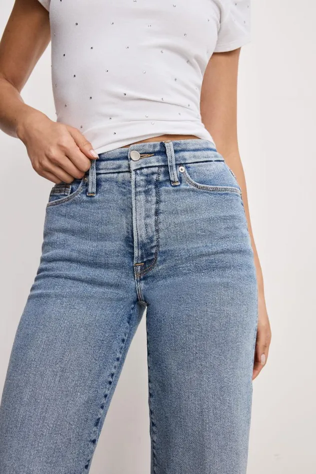 Women GOOD AMERICAN Jeans GOOD WAIST PALAZZOJEANS Indigo746