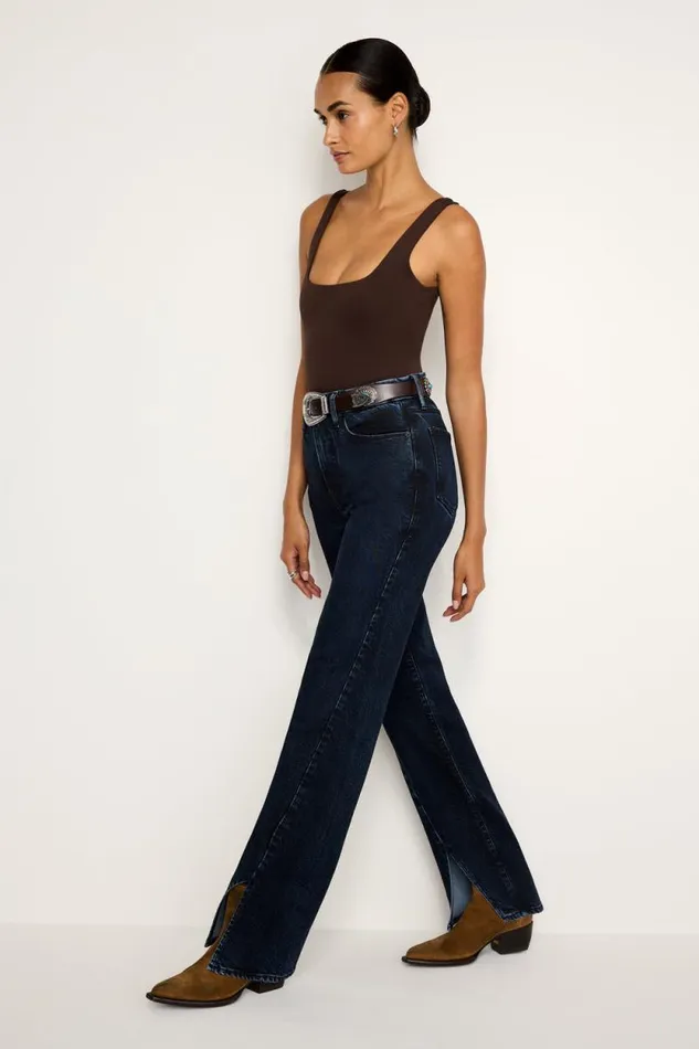Women GOOD AMERICAN Jeans SOFTTECH GOOD BOY STRAIGHTJEANS Indigo544