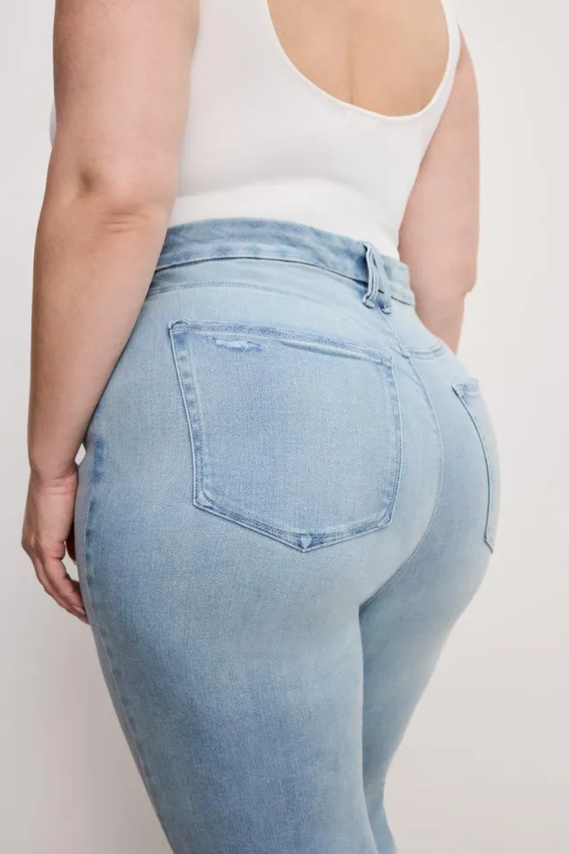 Women GOOD AMERICAN Jeans SOFTTECH GOOD LEGS CROP MINI BOOTJEANS Indigo743 Women GOOD AMERICAN Jeans SOFTTECH GOOD LEGS CROP MINI BOOTJEANS Indigo743