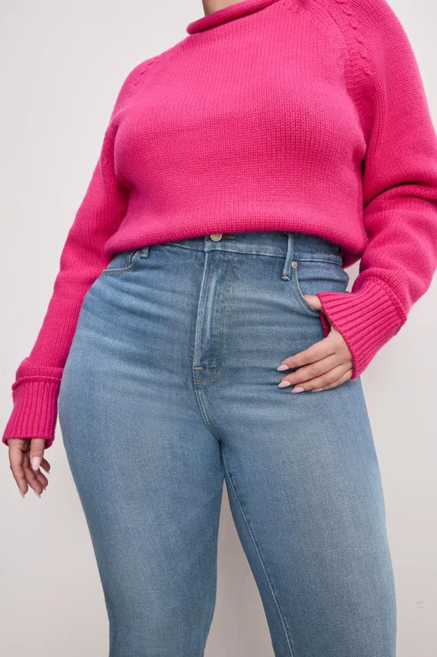 Women GOOD AMERICAN Jeans SOFTTECH GOOD LEGS STRAIGHTJEANS Indigo746