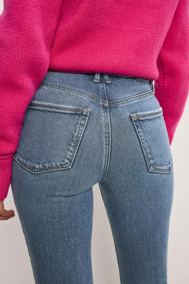 Women GOOD AMERICAN Jeans SOFTTECH GOOD LEGS STRAIGHTJEANS Indigo746