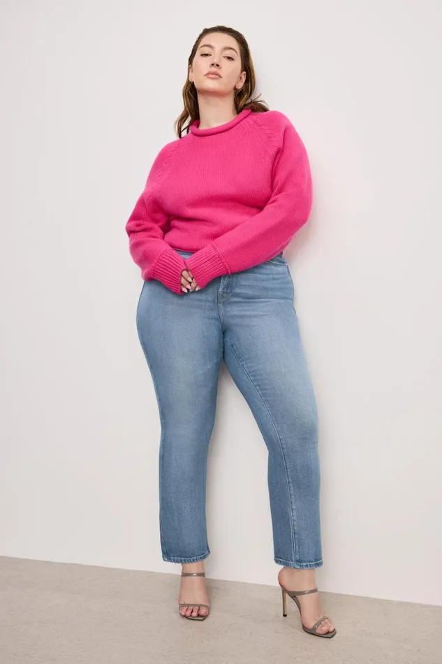 Women GOOD AMERICAN Jeans SOFTTECH GOOD LEGS STRAIGHTJEANS Indigo746