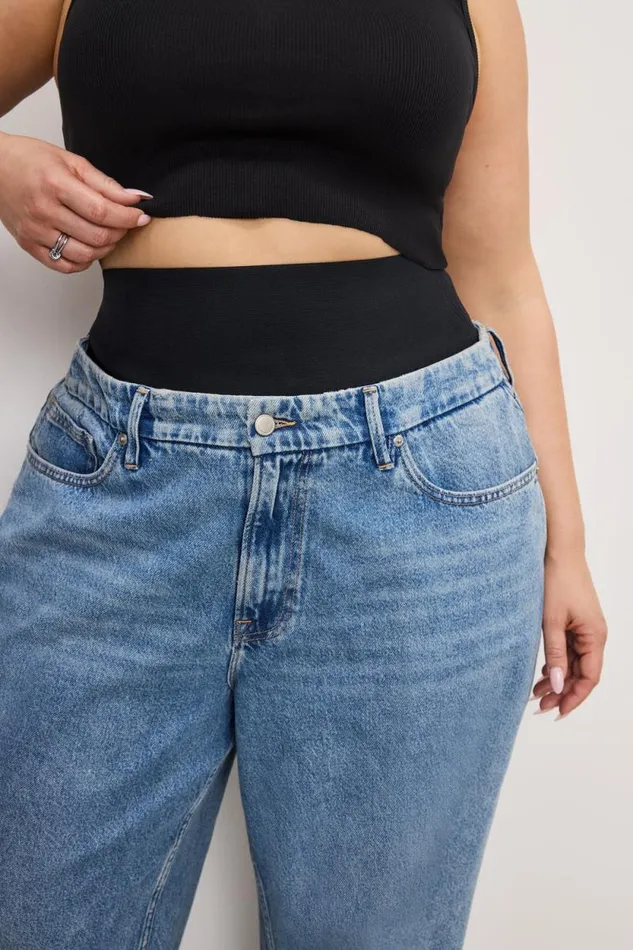 Women GOOD AMERICAN Jeans WIDE LEG SOLUTIONJEANS Indigo739