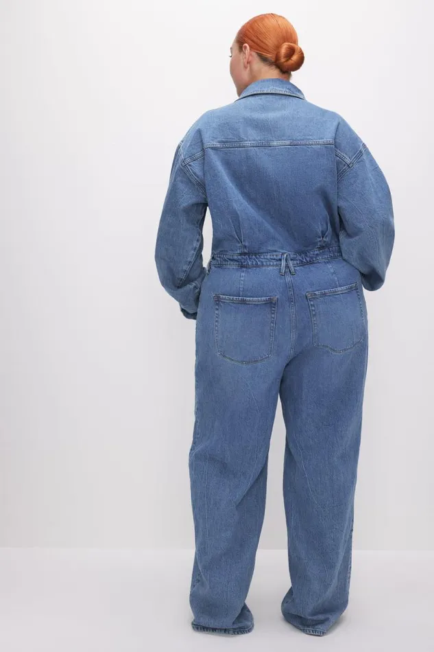 Women GOOD AMERICAN Jumpsuits OVERSIZED DENIMJUMPSUIT Indigo599