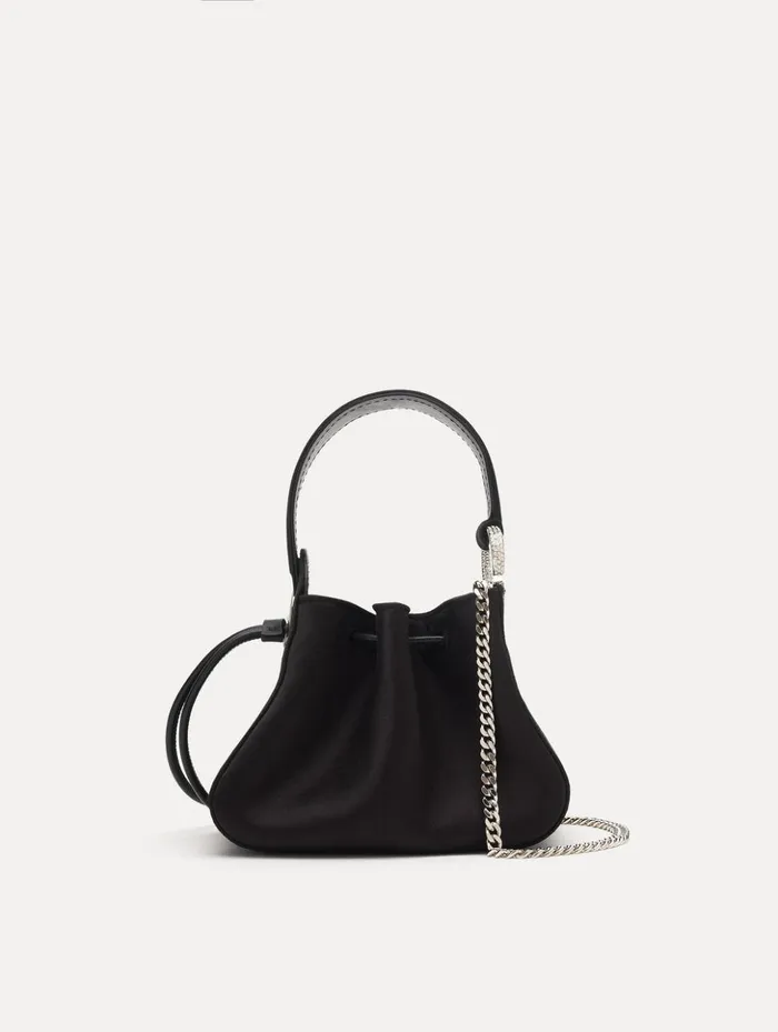 Women Handbags Oscar De La Renta Crystal Pav Nano O Handle Bag Black Women Handbags Oscar De La Renta Crystal Pav Nano O Handle Bag Black