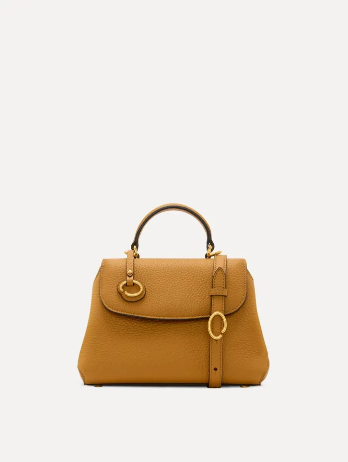 Women Handbags Oscar De La Renta The Mini Poppy Honey