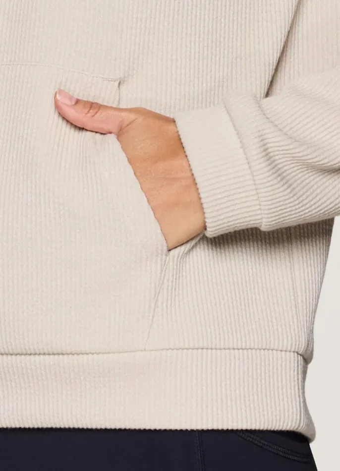Women Harbor Textured Pullover Sand RBX Active Long Sleeve