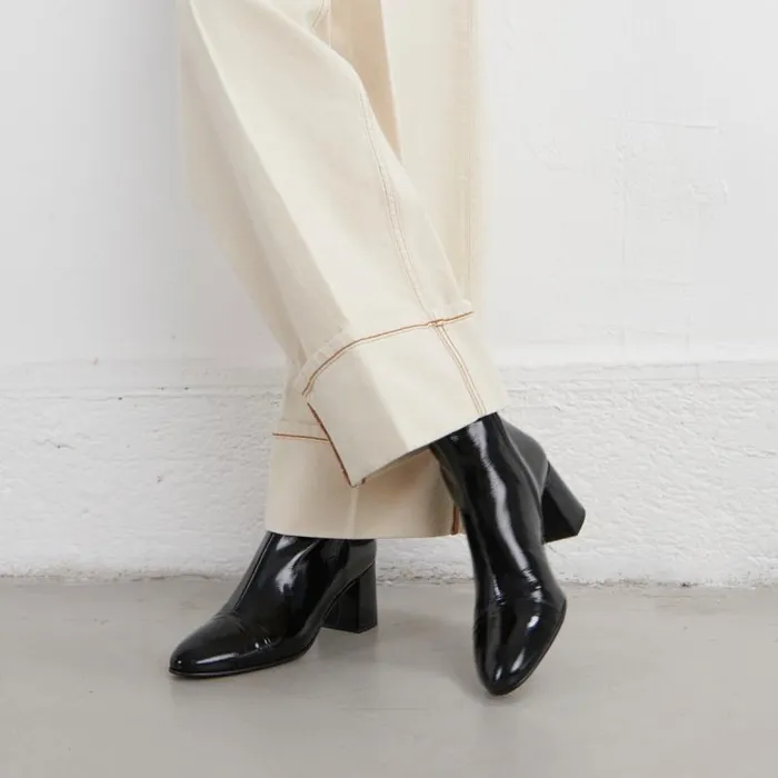 Women Heeled Boots Black JONAK Ankle Boots Lowboots