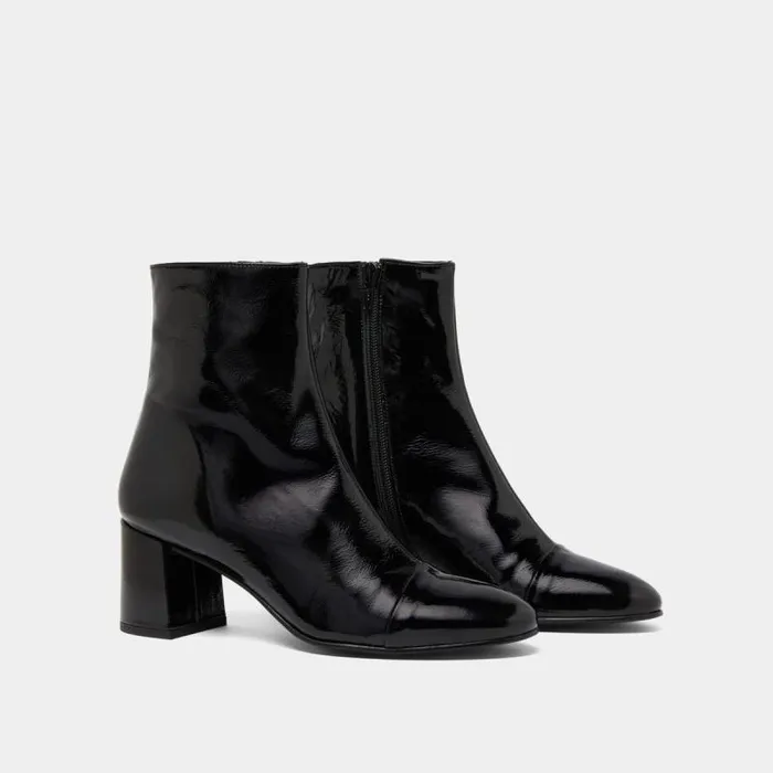 Women Heeled Boots Black JONAK Ankle Boots Lowboots