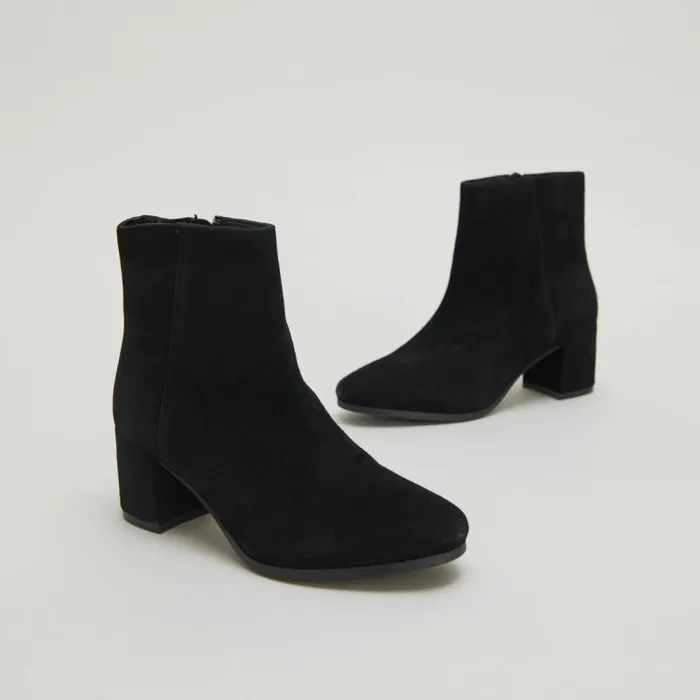 Women Heeled Lowboots Black JONAK Ankle Boots Lowboots