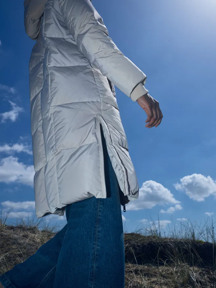 Women Jackets and Coats MOS MOSH MMNova Square Down Coat Offwhite Women Jackets and Coats MOS MOSH MMNova Square Down Coat Offwhite