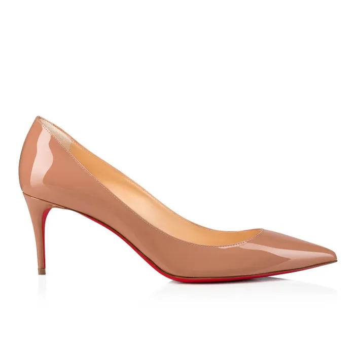 Women Kate 70 Mm Pumps 8211 Patent Calf Leather 8211 Blush Christian Louboutin Pumps