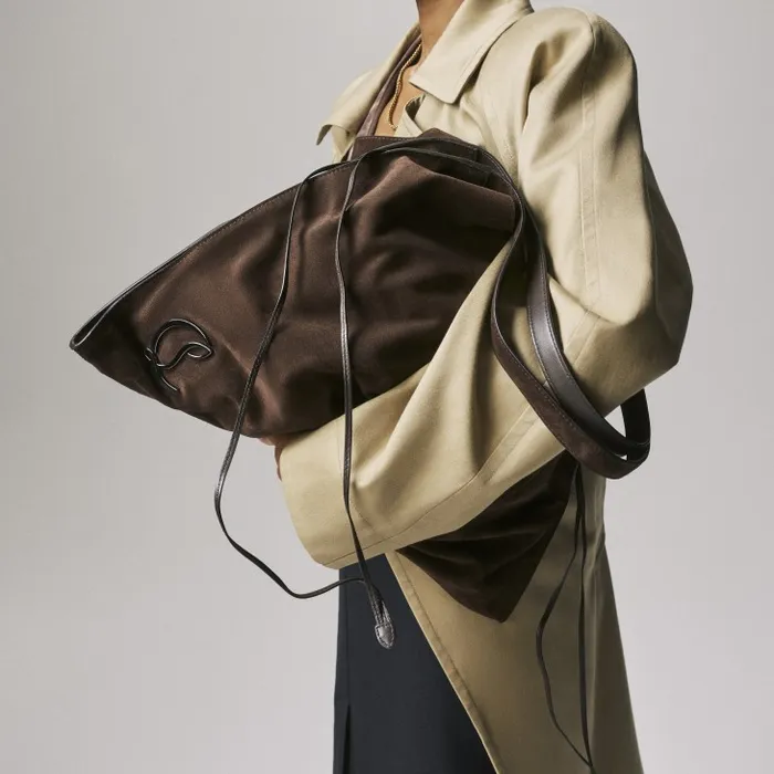 Women Le 54 Tote Bag 8211 Calf Leather And Nappa Leather 8211 Cosme Christian Louboutin Shoulder Bags