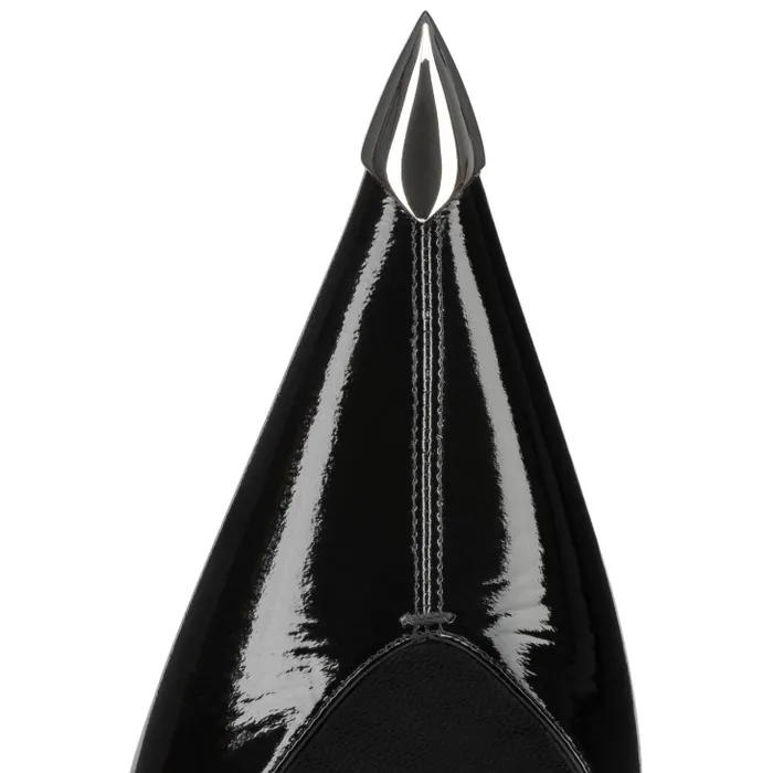 Women Lock Me Up Pump 100 Mm Strappy Pumps 8211 Vog Patent Leather 8211 Black Christian Louboutin Pumps