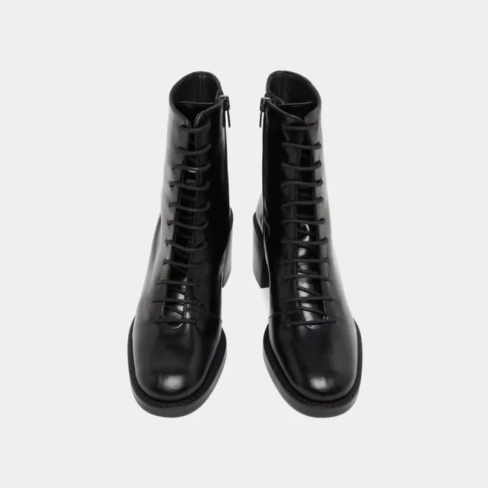 Women Lowboots With Laces Black JONAK Ankle Boots Lowboots