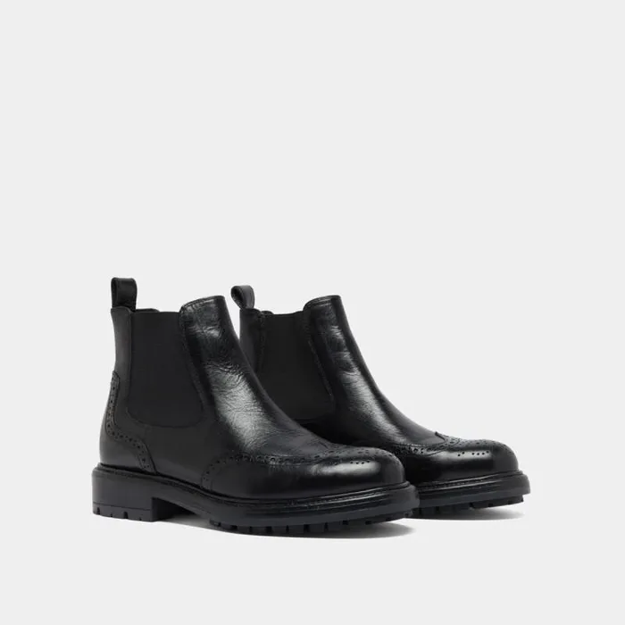 Women Lowboots With Notched Soles Black JONAK Ankle Boots Lowboots Women Lowboots With Notched Soles Black JONAK Ankle Boots Lowboots