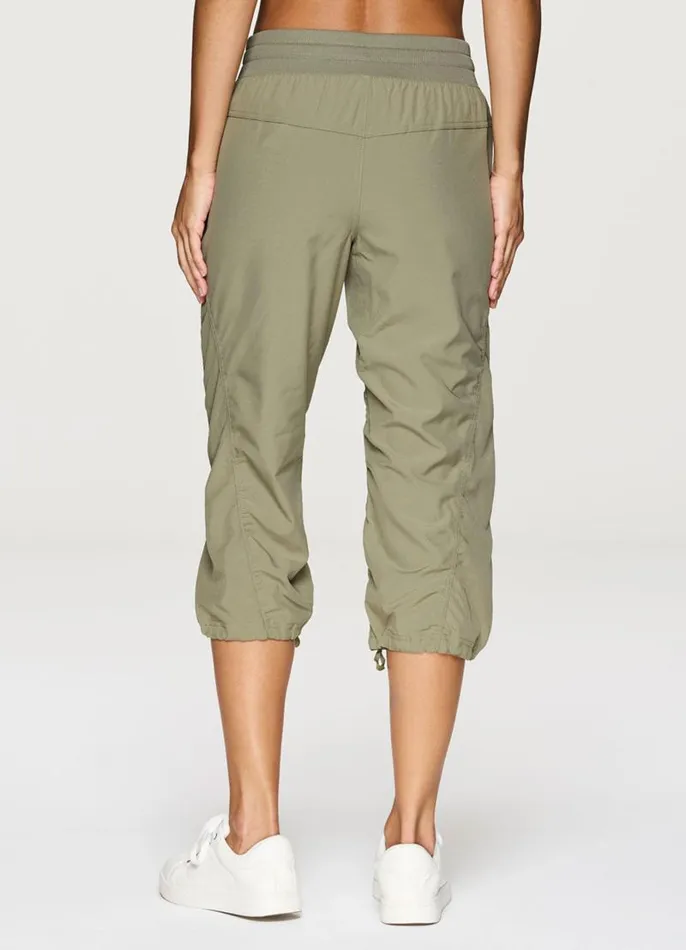 Women Lumen Lightweight Capri Pant Sage RBX Active Pants
