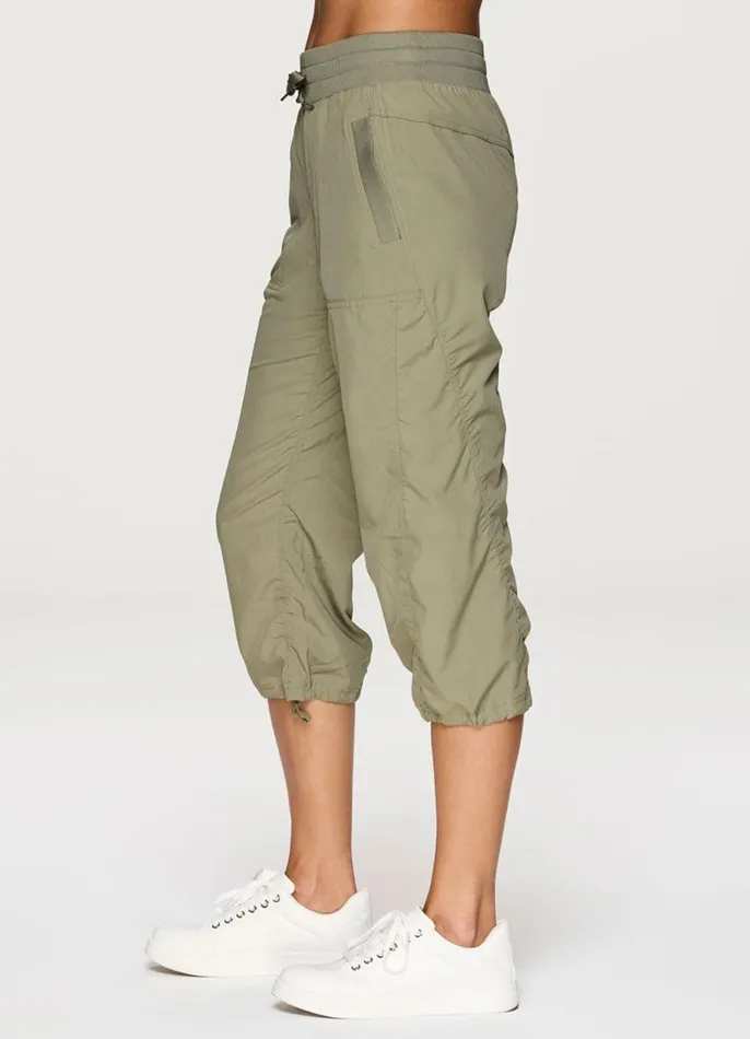 Women Lumen Lightweight Capri Pant Sage RBX Active Pants