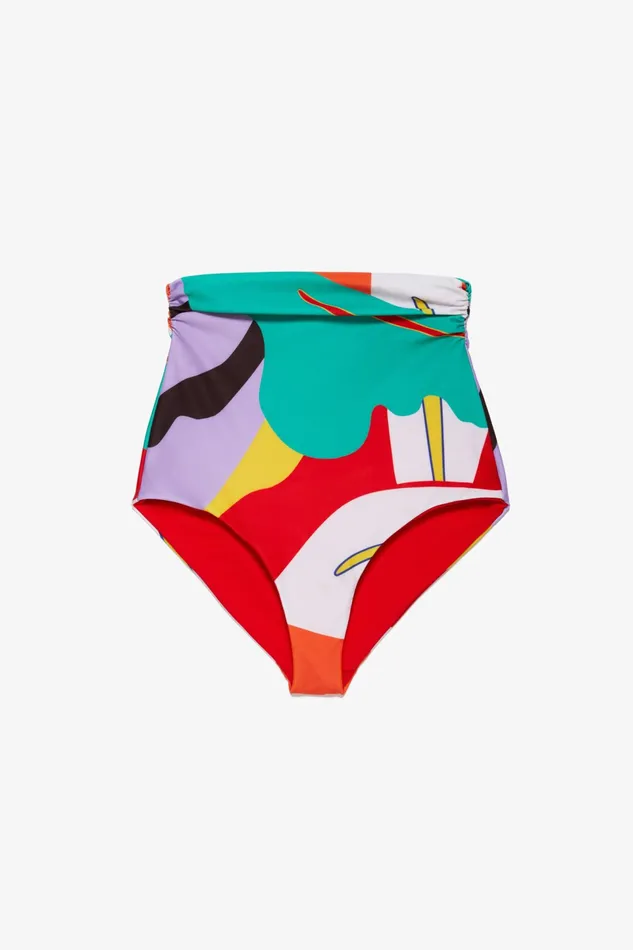 Women Mara Hoffman Bikini Bottoms Bobbi Bikini Bottom Black Multi