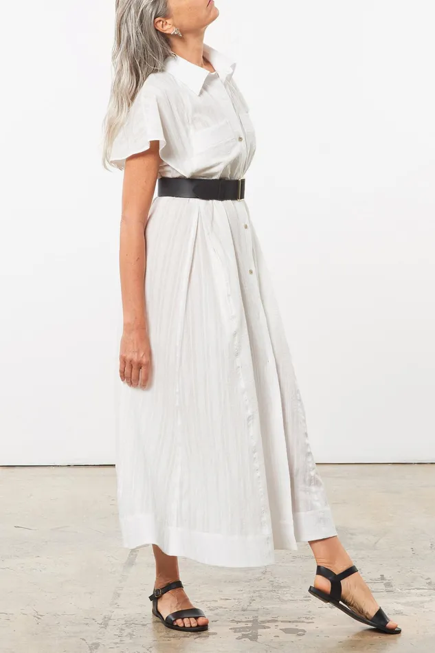 Women Mara Hoffman Dresses Aimilios Dress White