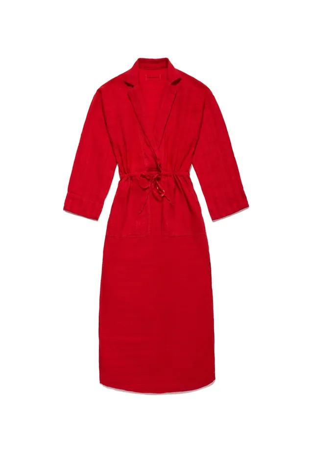 Women Mara Hoffman Dresses Diega Coverup Red
