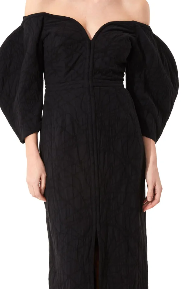 Women Mara Hoffman Dresses Leonara Dress Black Women Mara Hoffman Dresses Leonara Dress Black