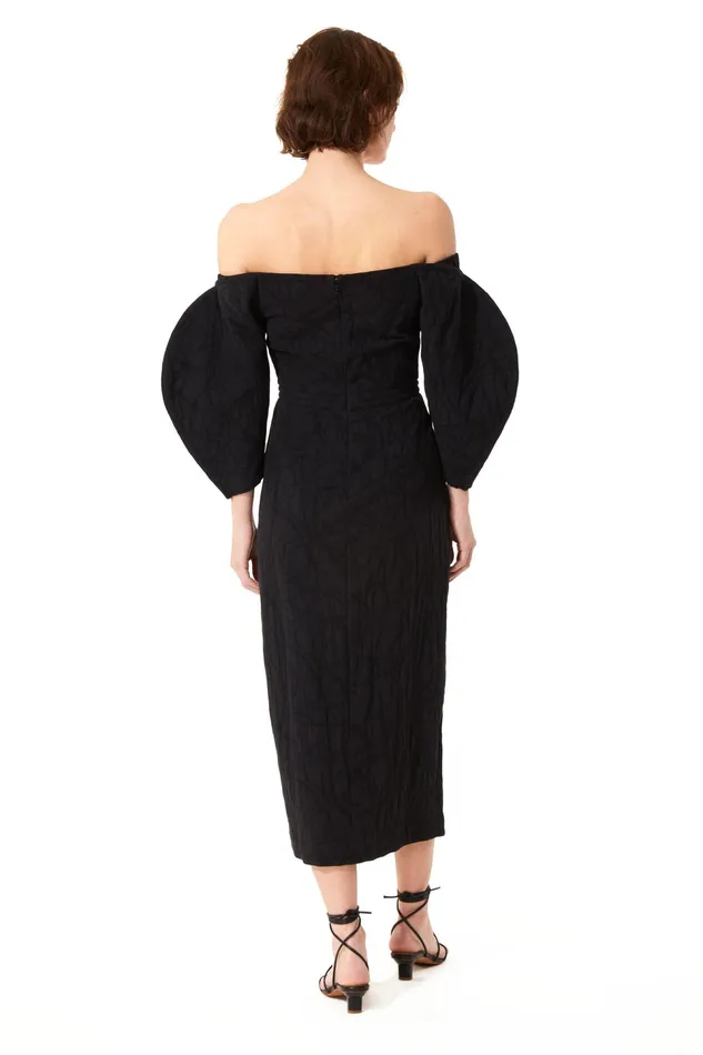 Women Mara Hoffman Dresses Leonara Dress Black Women Mara Hoffman Dresses Leonara Dress Black