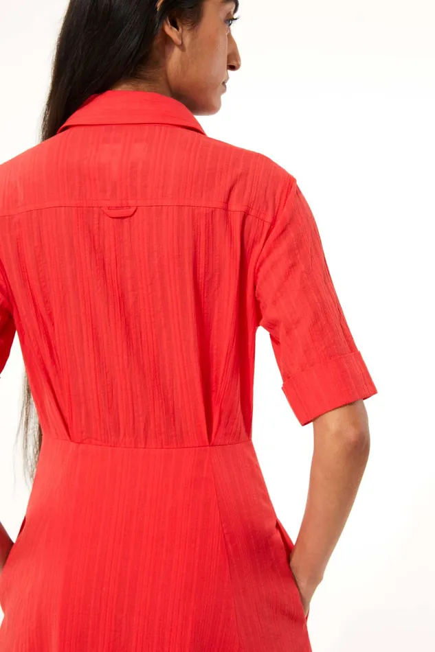Women Mara Hoffman Dresses Lorelei Dress Red Women Mara Hoffman Dresses Lorelei Dress Red