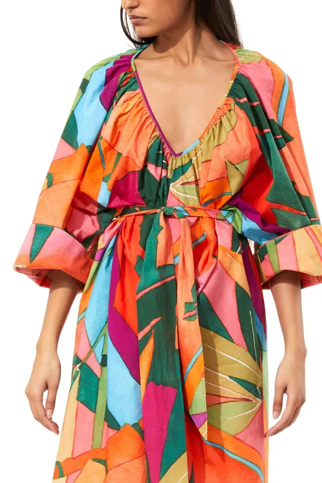Women Mara Hoffman Dresses Luz Coverup Print Women Mara Hoffman Dresses Luz Coverup Print