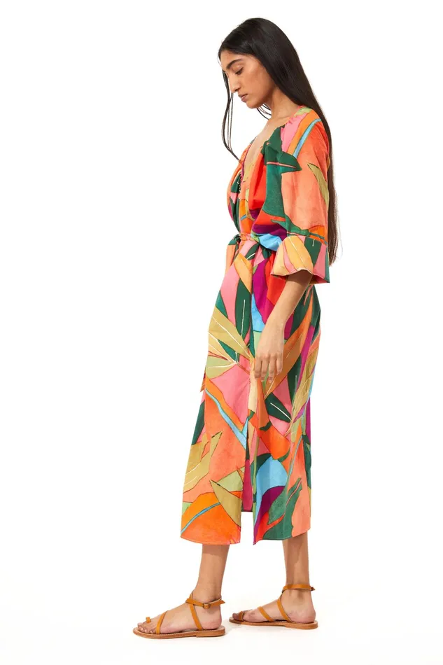 Women Mara Hoffman Dresses Luz Coverup Print Women Mara Hoffman Dresses Luz Coverup Print