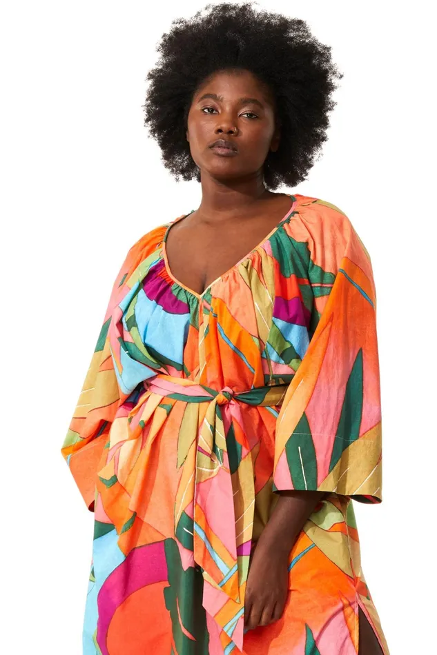 Women Mara Hoffman Dresses Luz Coverup Print Women Mara Hoffman Dresses Luz Coverup Print