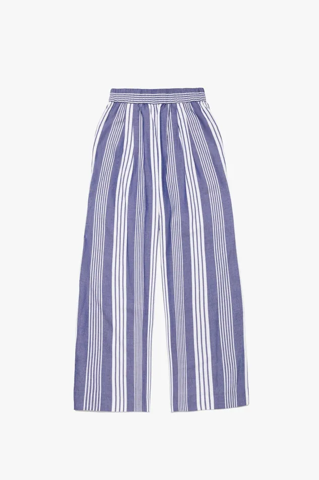 Women Mara Hoffman Pants and Shorts Paloma Pant Navy Multi