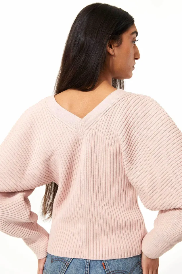 Women Mara Hoffman Sweaters Naenia Sweater Blush