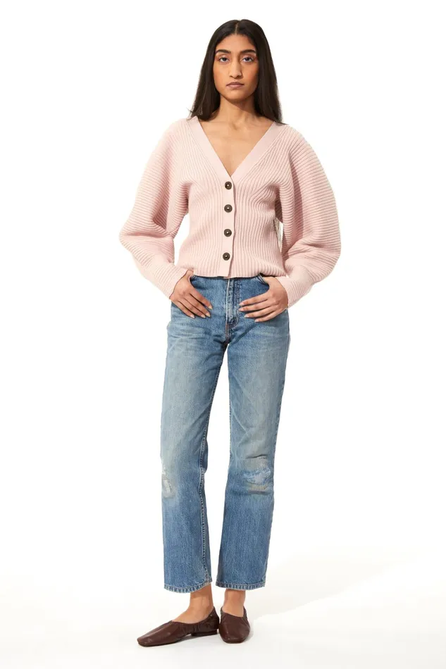 Women Mara Hoffman Sweaters Naenia Sweater Blush
