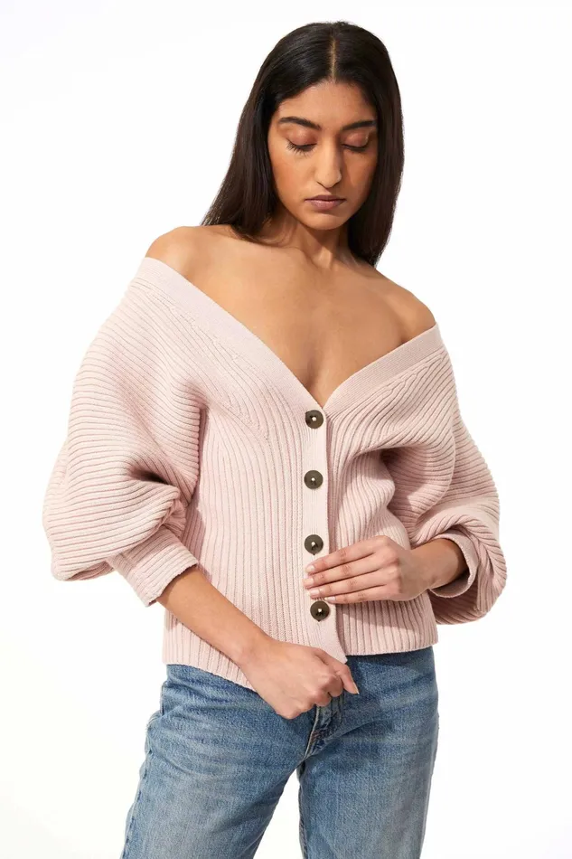 Women Mara Hoffman Sweaters Naenia Sweater Blush