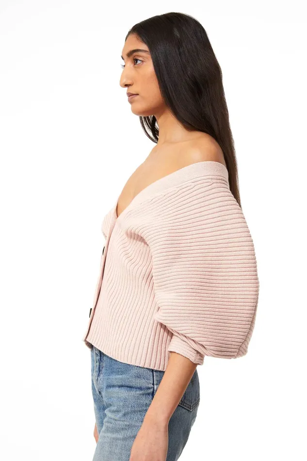 Women Mara Hoffman Sweaters Naenia Sweater Blush