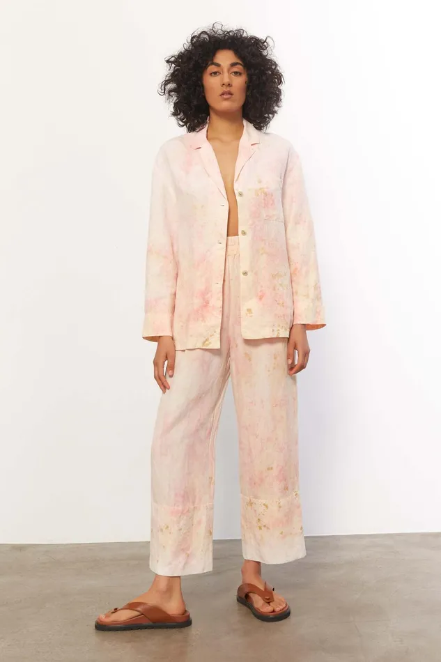 Women Mara Hoffman Tops Eleanor Top Pink