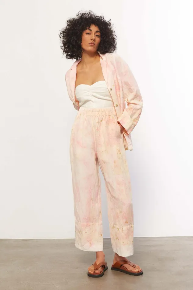 Women Mara Hoffman Tops Eleanor Top Pink