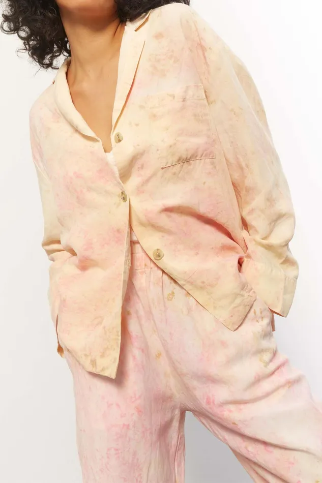 Women Mara Hoffman Tops Eleanor Top Pink Multi