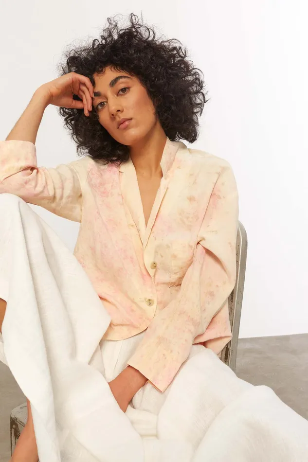 Women Mara Hoffman Tops Eleanor Top Pink Multi