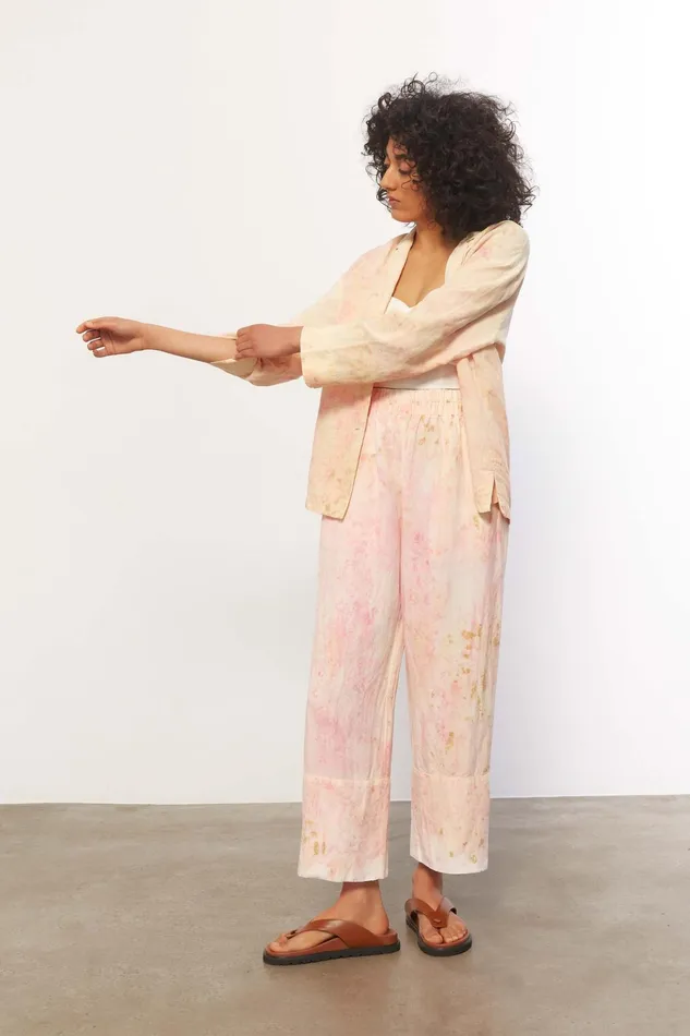 Women Mara Hoffman Tops Eleanor Top Pink Multi