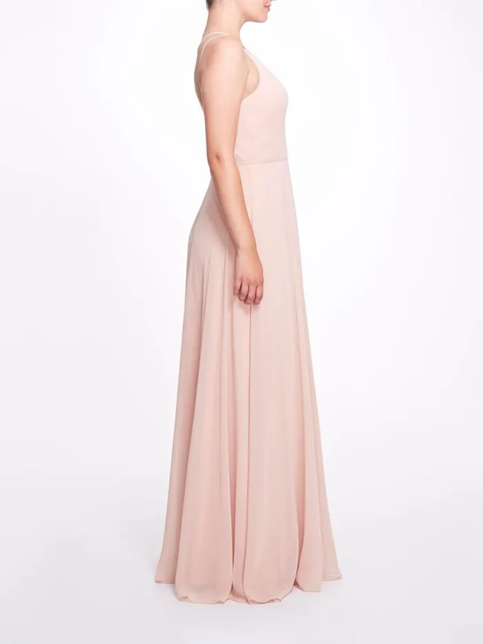 Women Marchesa Marchesa Notte Pescara Blush