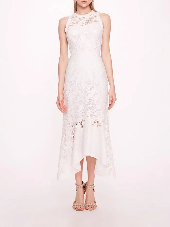 Women Marchesa Marchesa Rosa Iris Ivory