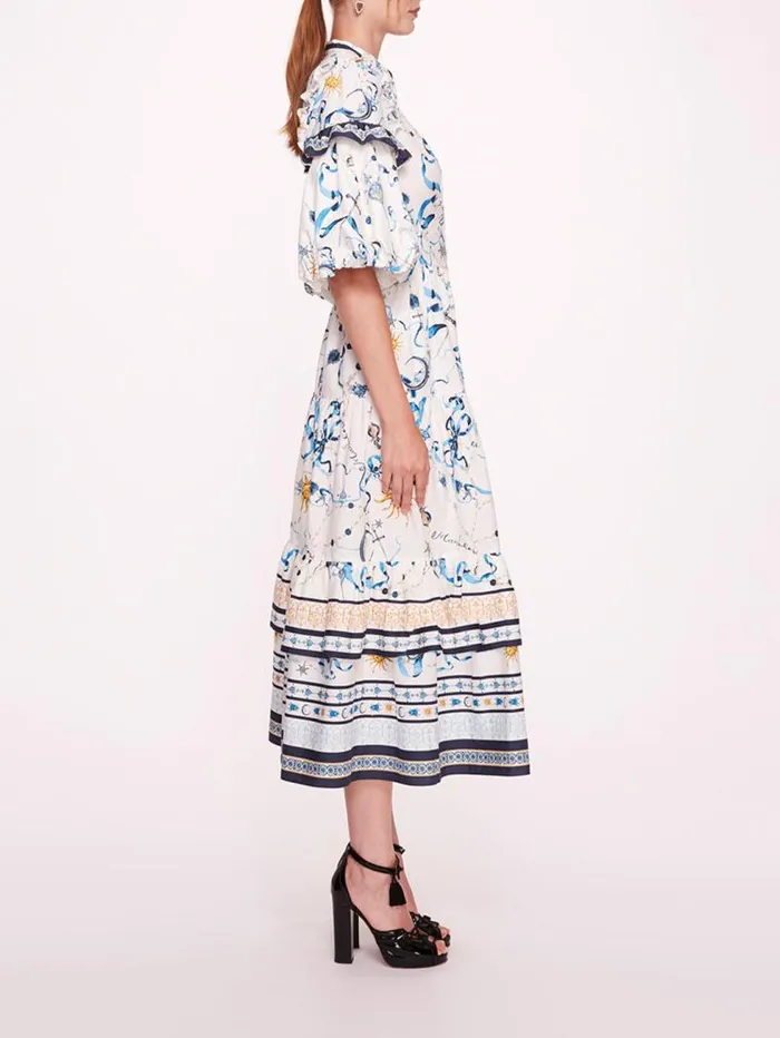 Women Marchesa Marchesa Rosa Parker Blue Multi