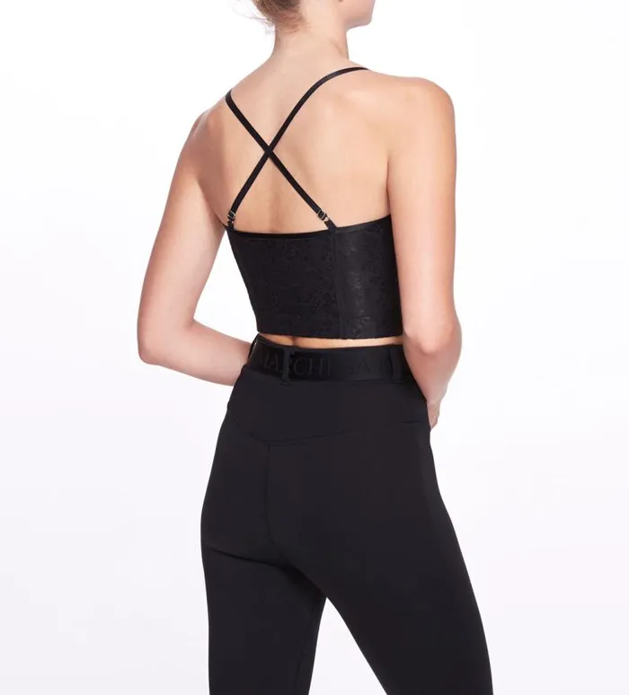 Women Marchesa Tops Daphne Bra Black