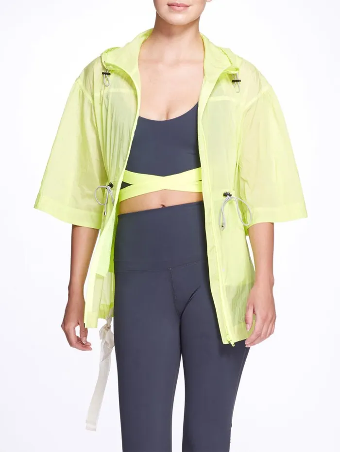 Women Marchesa Tops Naomi Jacket Neon Yellow