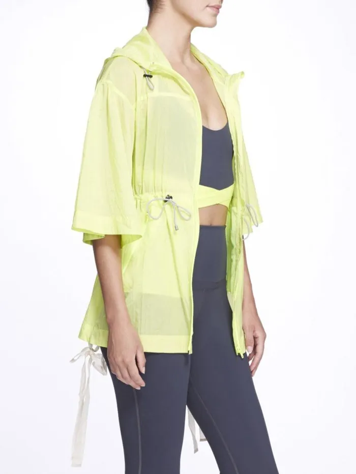 Women Marchesa Tops Naomi Jacket Neon Yellow