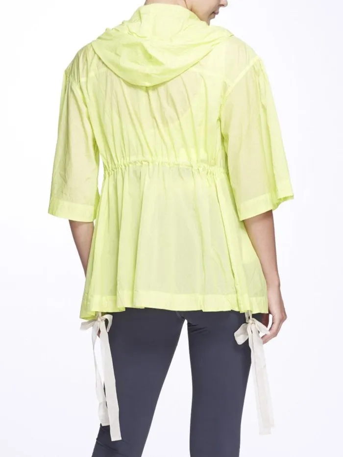 Women Marchesa Tops Naomi Jacket Neon Yellow